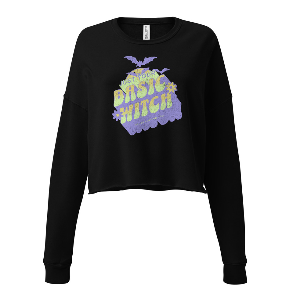 Basic Witch - Halloween Women's Cropped Sweatshirt