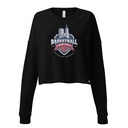 Basketball Sports Logo Women's Cropped Sweatshirt
