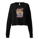 Bells Beach Australia Sunset Surfing Women's Cropped Sweatshirt