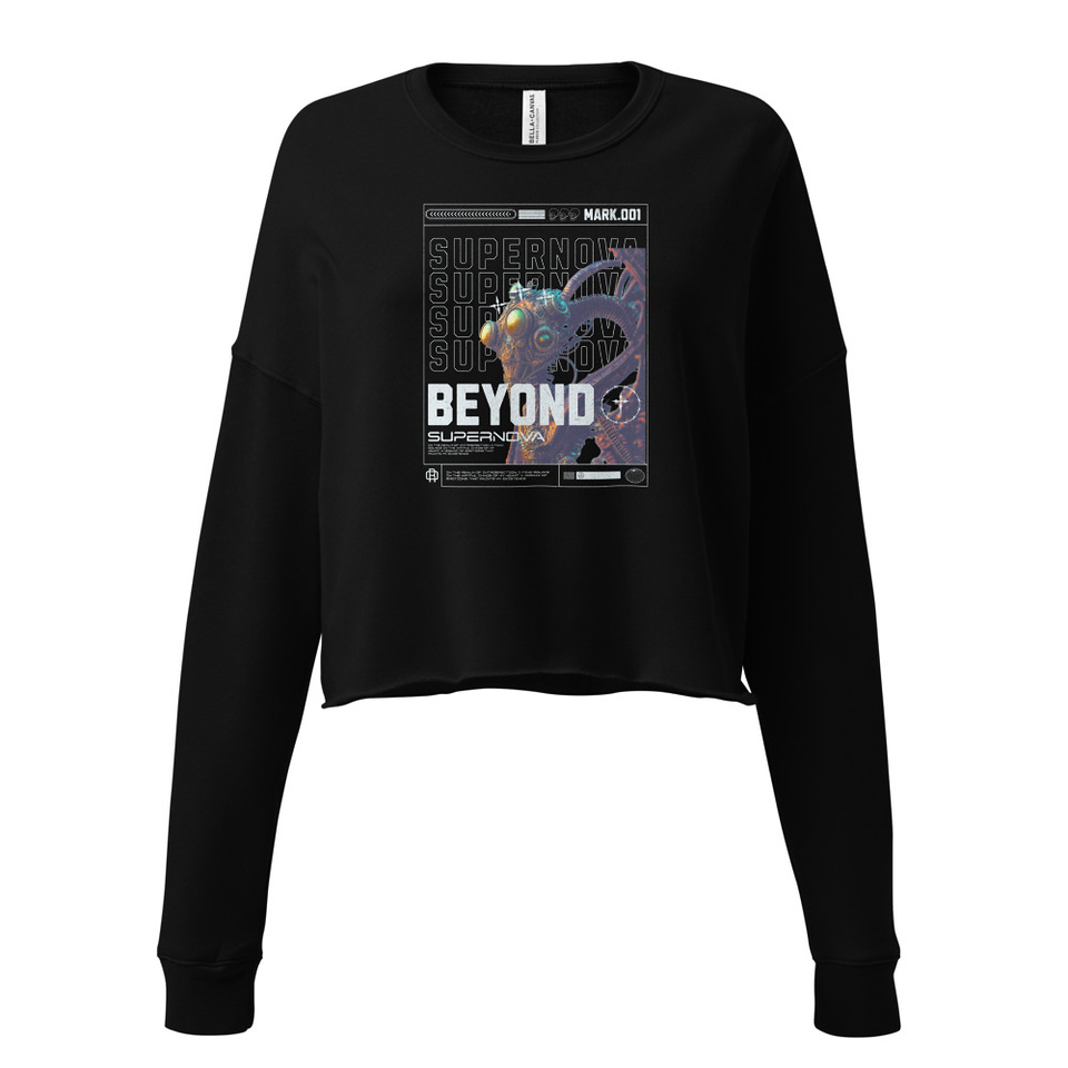 Beyond Supernova Women's Cropped Sweatshirt