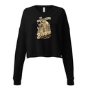 Bigfoot Legend  - Appalachian Forest Women's Cropped Sweatshirt