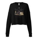 Black Sphinx Women's Cropped Sweatshirt