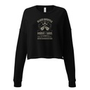 Blues Music from the Soul - Guitar Women's Cropped Sweatshirt