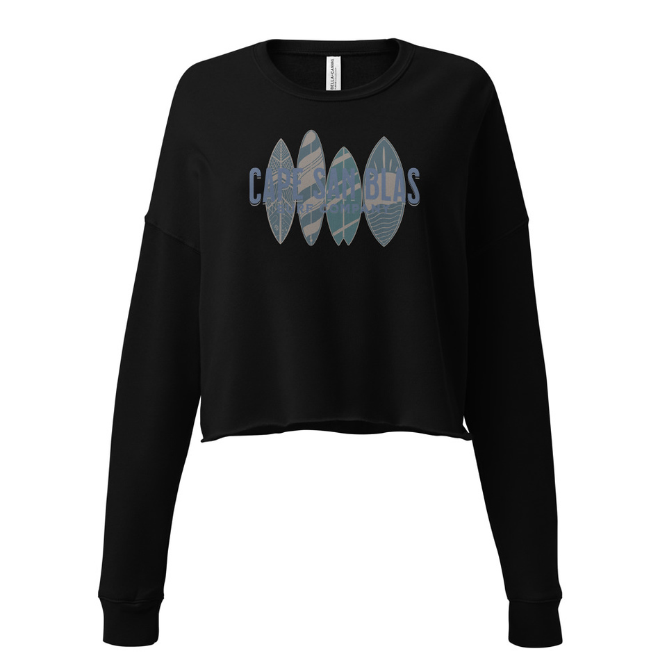 Board Room Women's Cropped Sweatshirt