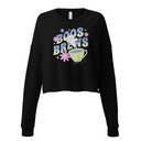 Boos + Brews - Halloween Women's Cropped Sweatshirt