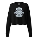 Born to be Wanderer - Compass Women's Cropped Sweatshirt