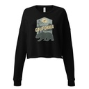 California Bear - Outdoors Wilderness Camping Hiking Women's Cropped Sweatshirt