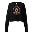 Camping Bonfire - Firewood Women's Cropped Sweatshirt