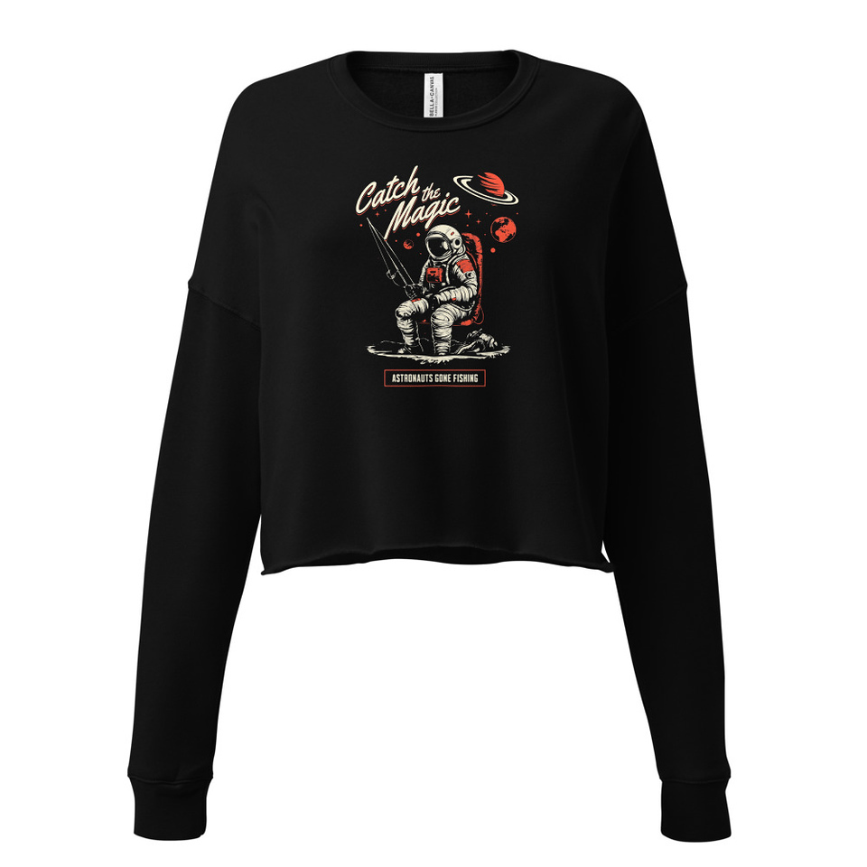 Catch the Magic Women's Cropped Sweatshirt