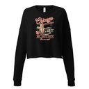 Chicago Style Hot Dogs Women's Cropped Sweatshirt
