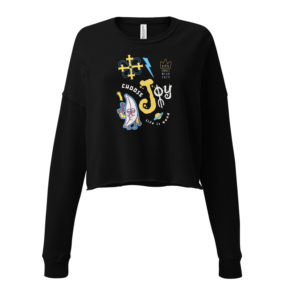 Choose Joy Women's Cropped Sweatshirt