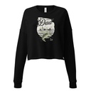 Coolest Dad Women's Cropped Sweatshirt