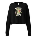 Cosmic Love (2) Women's Cropped Sweatshirt