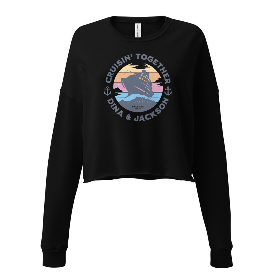 Cruisin' Together - Cruise Ship Women's Cropped Sweatshirt
