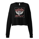 custom motorcycle  Women's Cropped Sweatshirt