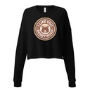 Cute Bear - AI Women's Cropped Sweatshirt