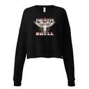 Deah Skull Women's Cropped Sweatshirt