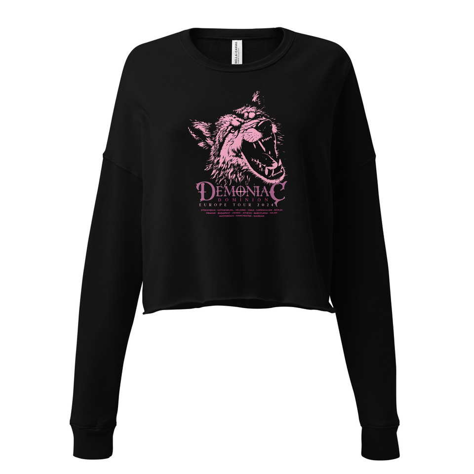 Demoniac Dominion Women's Cropped Sweatshirt