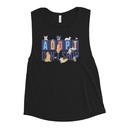 Adopt a Pet - Cute Animal Women's Muscle Tank