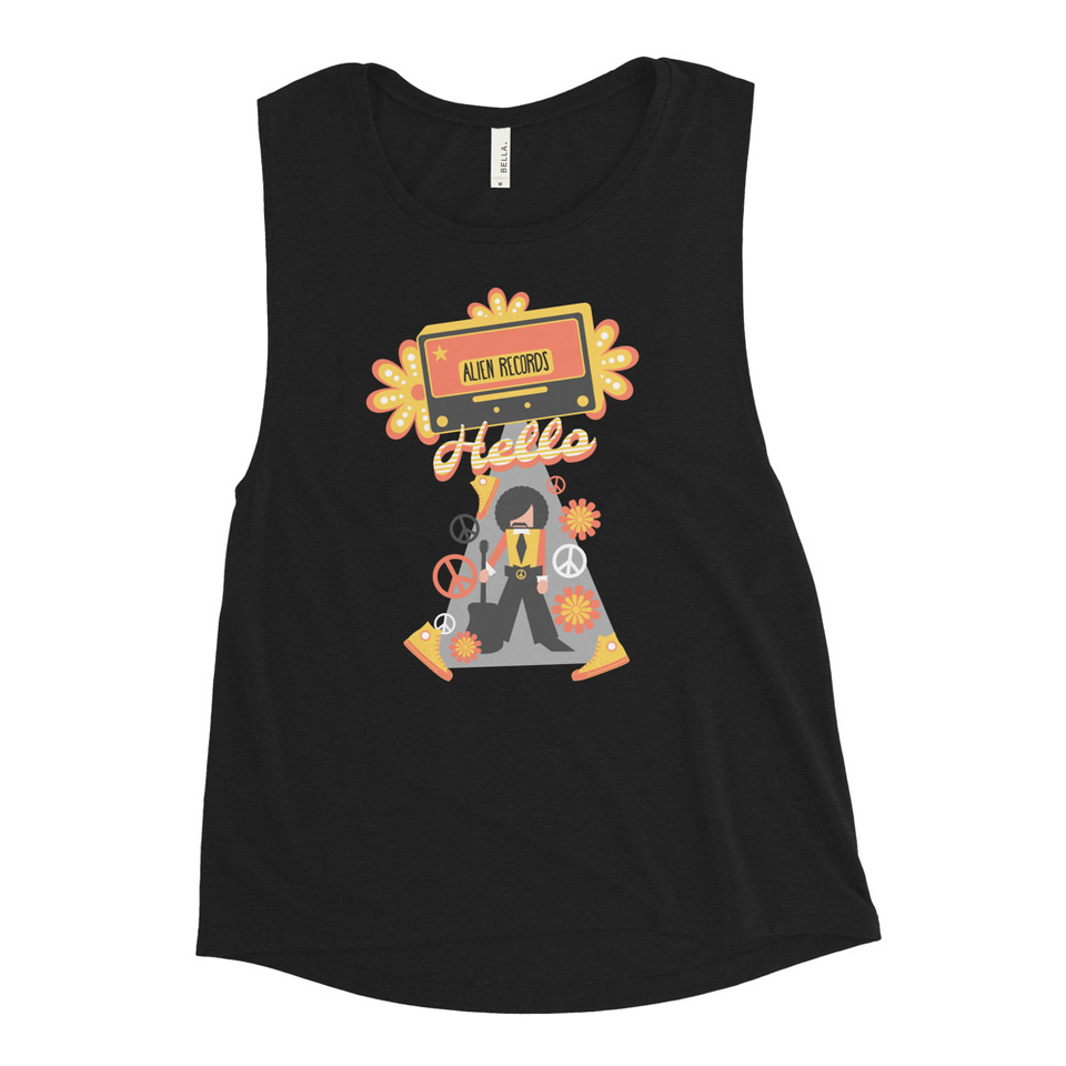 Alien Records  Women's Muscle Tank