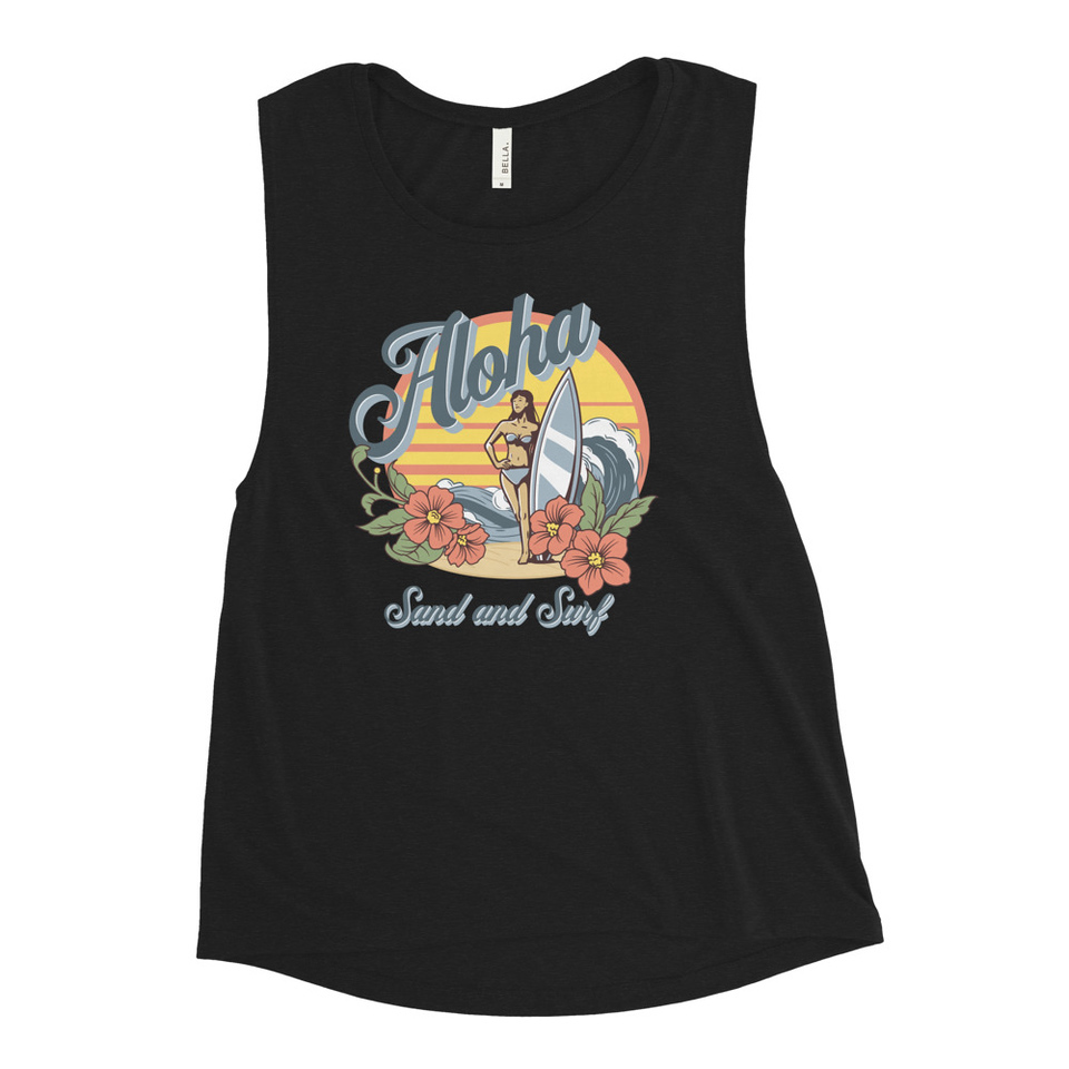 Aloha Women's Muscle Tank