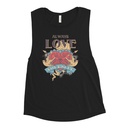 Always Love Yourself - Retro Inspirational Quote Women's Muscle Tank
