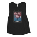 America (3) Women's Muscle Tank