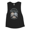 American All Star Football - Sports Helmet Women's Muscle Tank