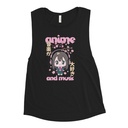 Anime and Music Women's Muscle Tank