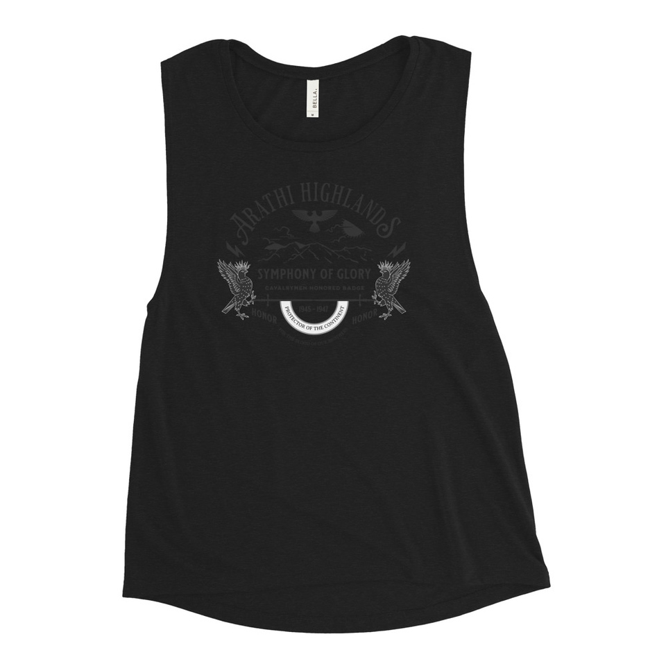 Arathi Honor Badge - Veteran Women's Muscle Tank