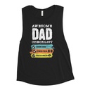 Awesome Dad Checklist Women's Muscle Tank