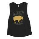 Badlands National Park - Bison Women's Muscle Tank