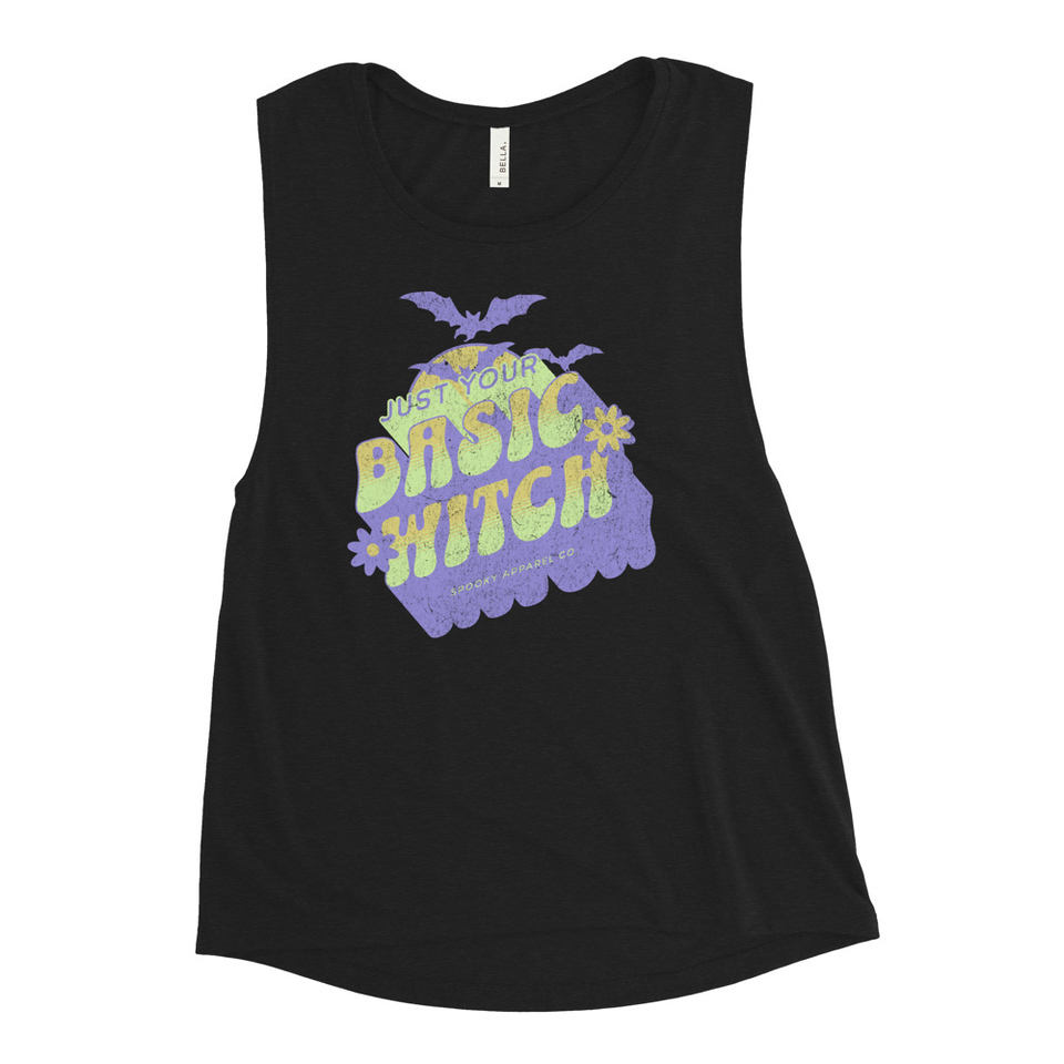 Basic Witch - Halloween Women's Muscle Tank
