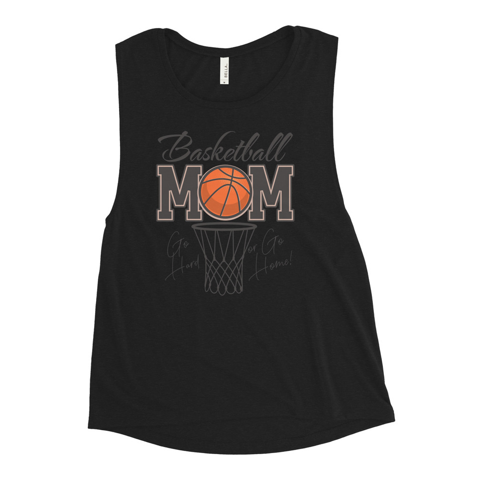 Basketball Mom - Mother's Day Women's Muscle Tank
