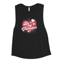 Be my Valentine - Love Heart Women's Muscle Tank