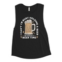 Beer Time - Father's Day Women's Muscle Tank