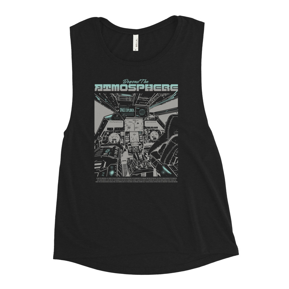 Beyond The Atmosphere Women's Muscle Tank