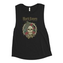 Black Raven Tattoo - Skull & Thorns Women's Muscle Tank