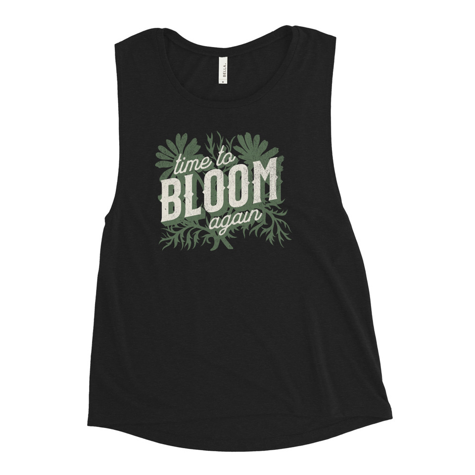 Bloom Again Women's Muscle Tank