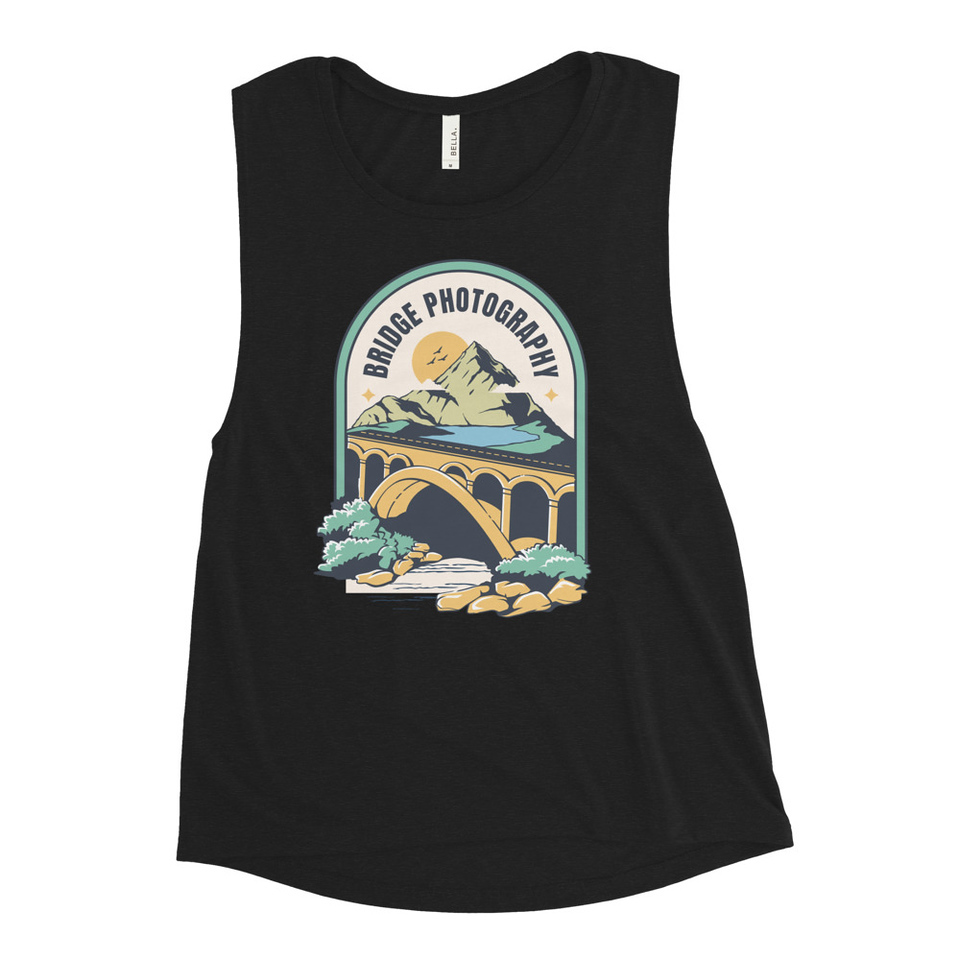 Bridge Photography - Scenic Women's Muscle Tank