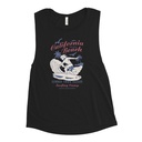 California Beach Surfing Women's Muscle Tank