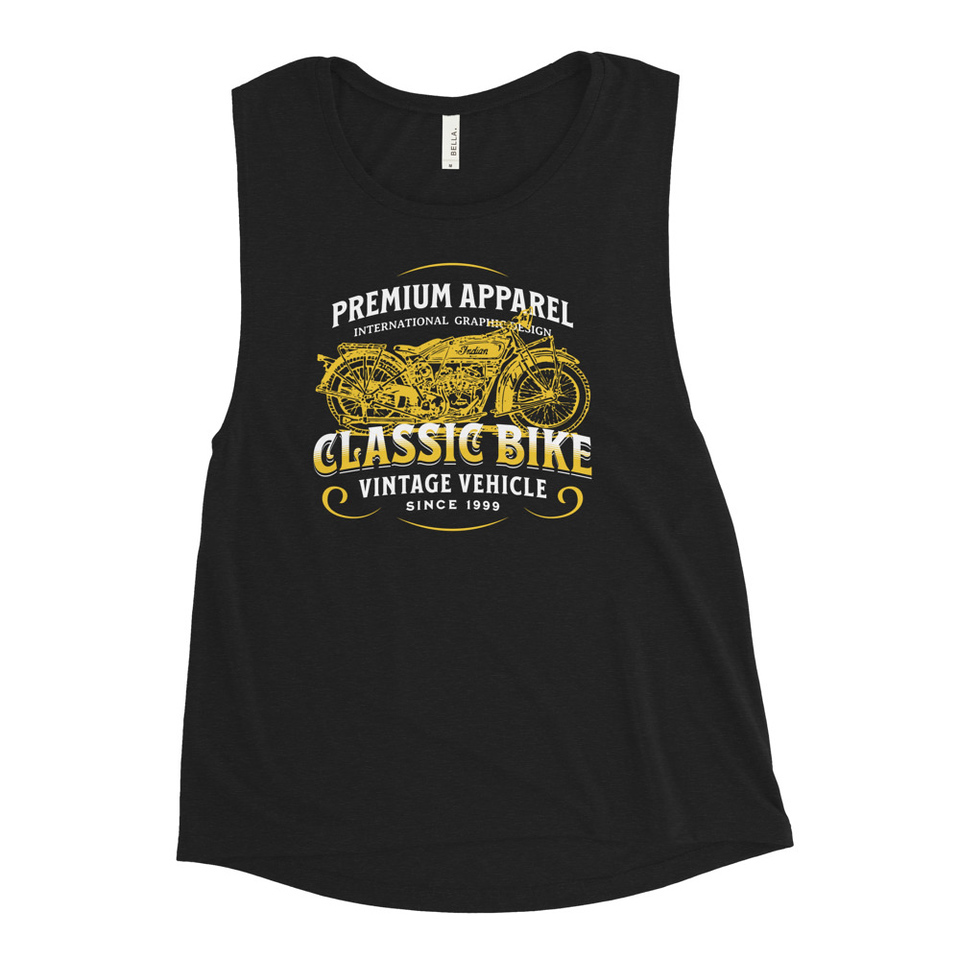 Classic Bike Women's Muscle Tank