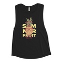 Cool Pineapple - Tropical Fruit Women's Muscle Tank