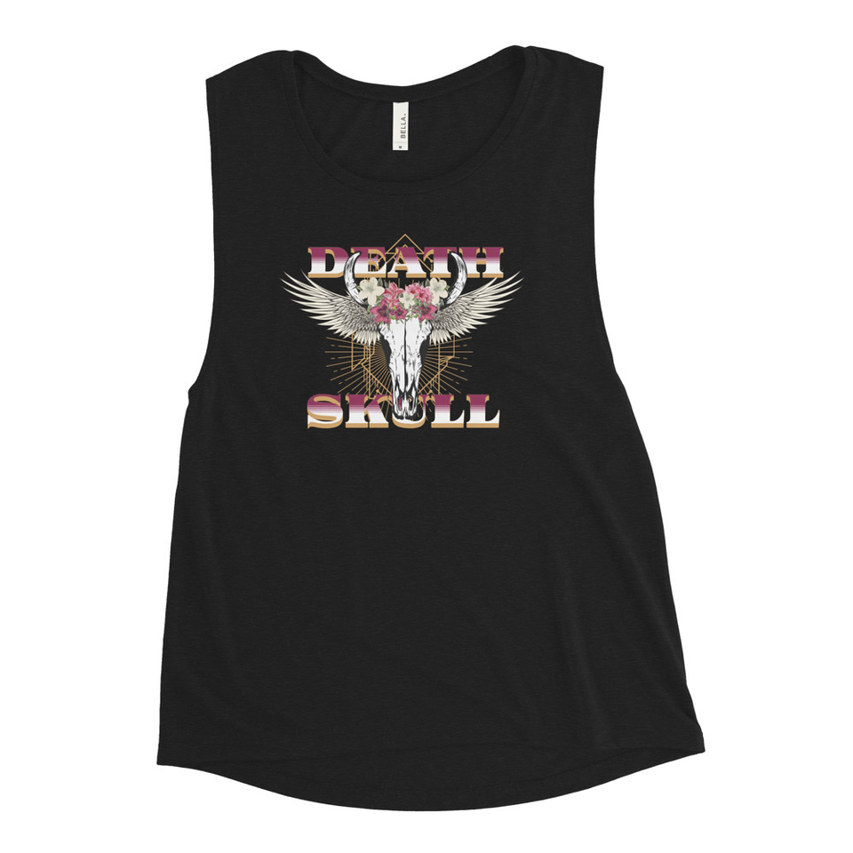 Deah Skull Women's Muscle Tank