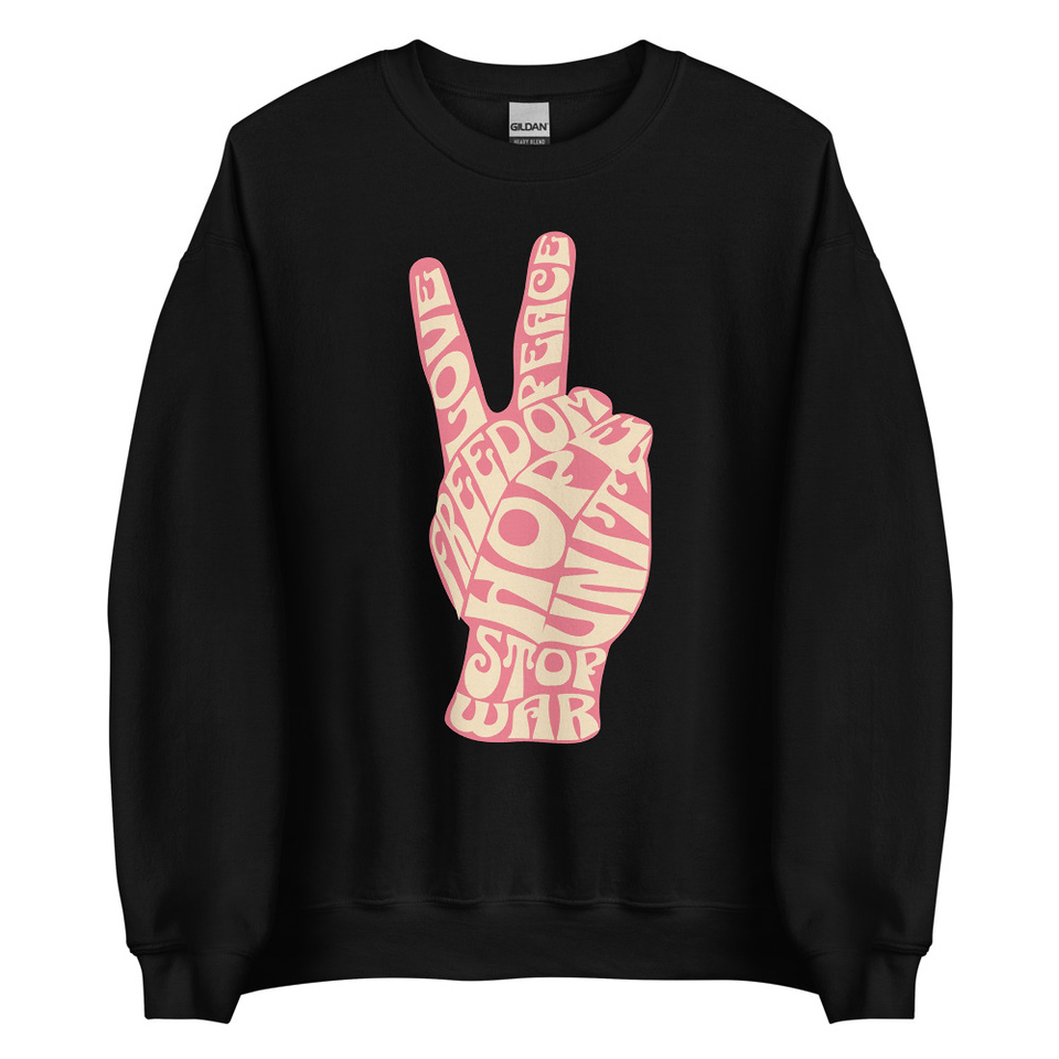 60s challenge Unisex Crew Neck Sweatshirt