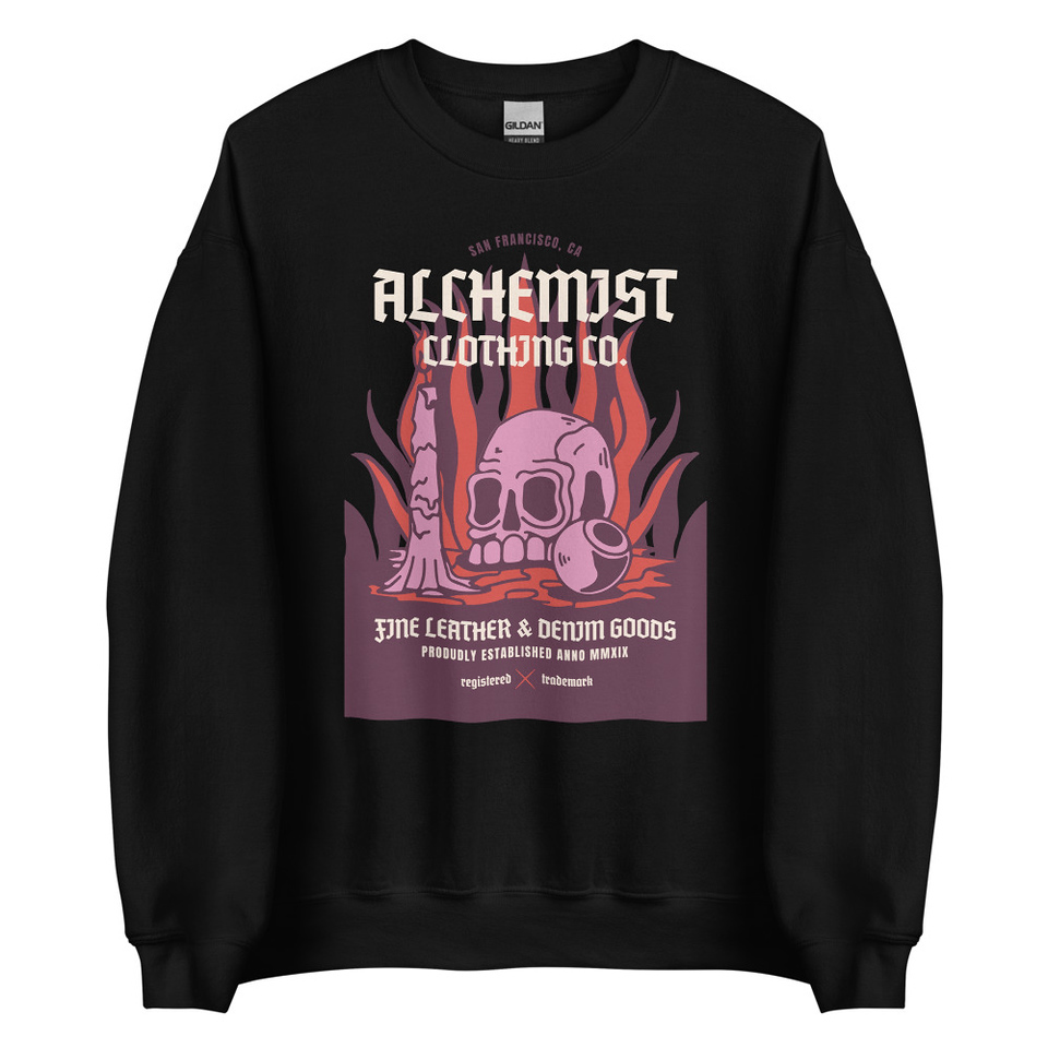 Alchemist Clothing Co. - Halloween Unisex Crew Neck Sweatshirt