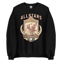 All Stars Tennis - Eagle Badge Unisex Crew Neck Sweatshirt