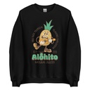 Alohito Natural Juices - Pineapple Mascot Unisex Crew Neck Sweatshirt