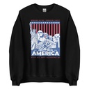 AMERICA (2) Unisex Crew Neck Sweatshirt