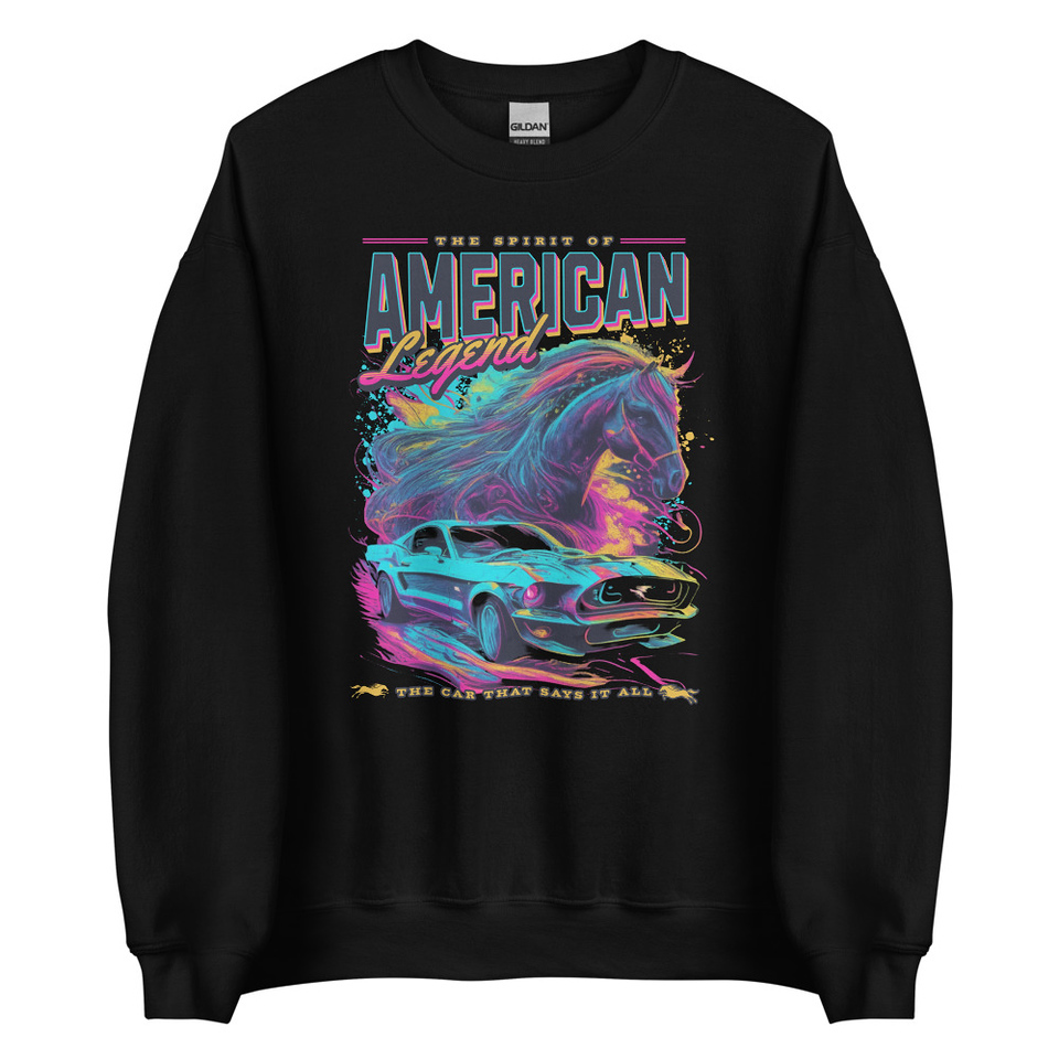 American Legend Unisex Crew Neck Sweatshirt